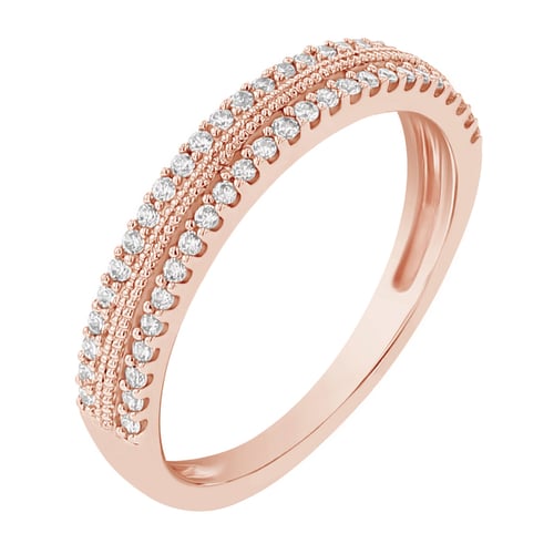 Elegantní eternity prsten s lab-grown diamanty Bradley