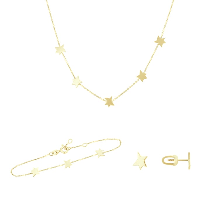 Kolekce šperků s přívěsky Malý princ