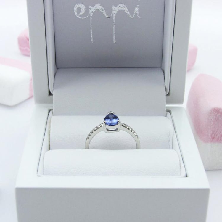 Tanzanitový prsten 8324