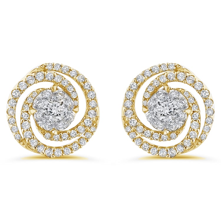 Diamantové náušnice 51867