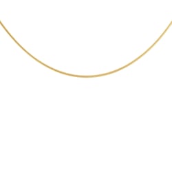 Snake řetízek 45 cm z 14k žlutého zlata