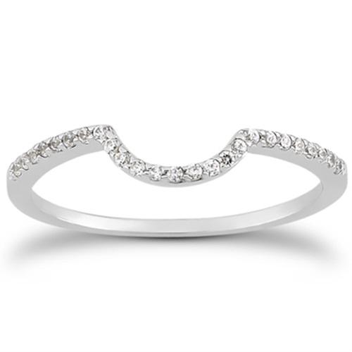 Diamantový prsten z bílého zlata 4303