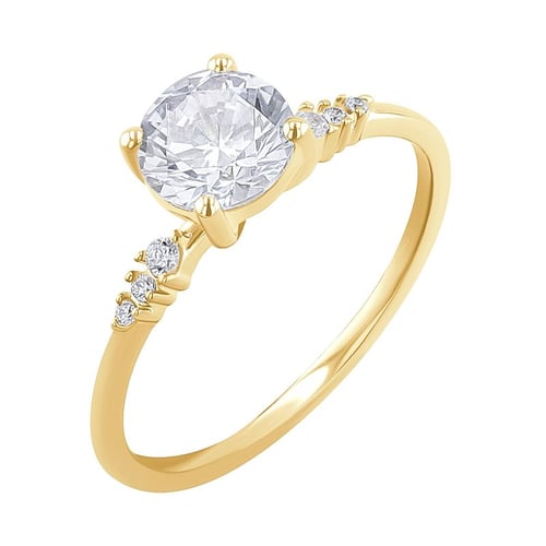 Zásnubní prsten s lab-grown diamanty Amity