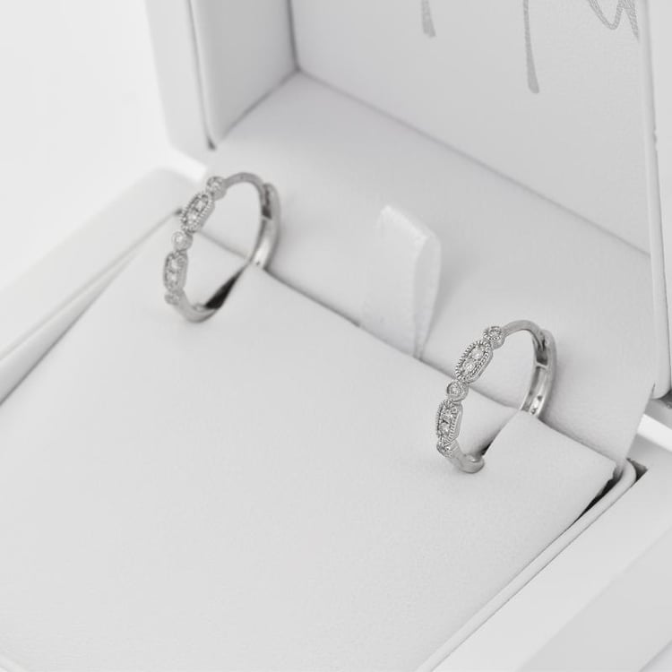 Diamantové náušnice 29117