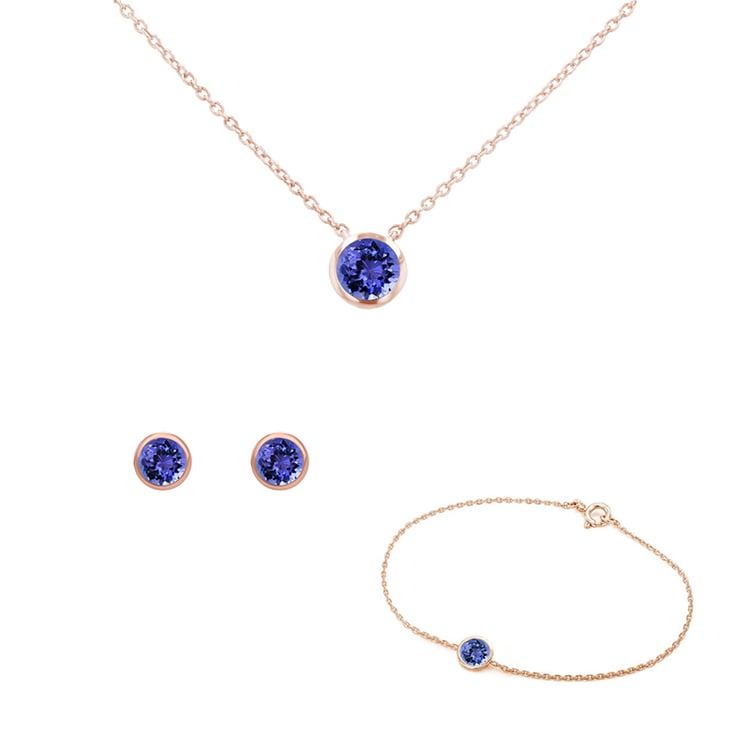 Kolekce jemných šperků s tanzanity Tolar 147452
