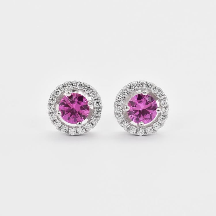 Náušnice ze stříbra 19450