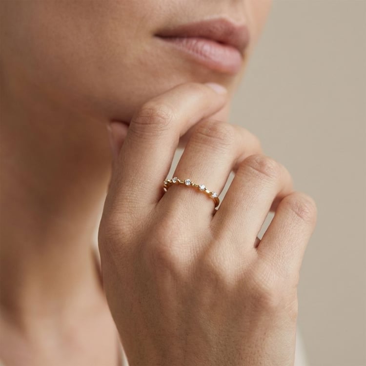 Eternity prsten s lab-grown diamanty Khalid 166394