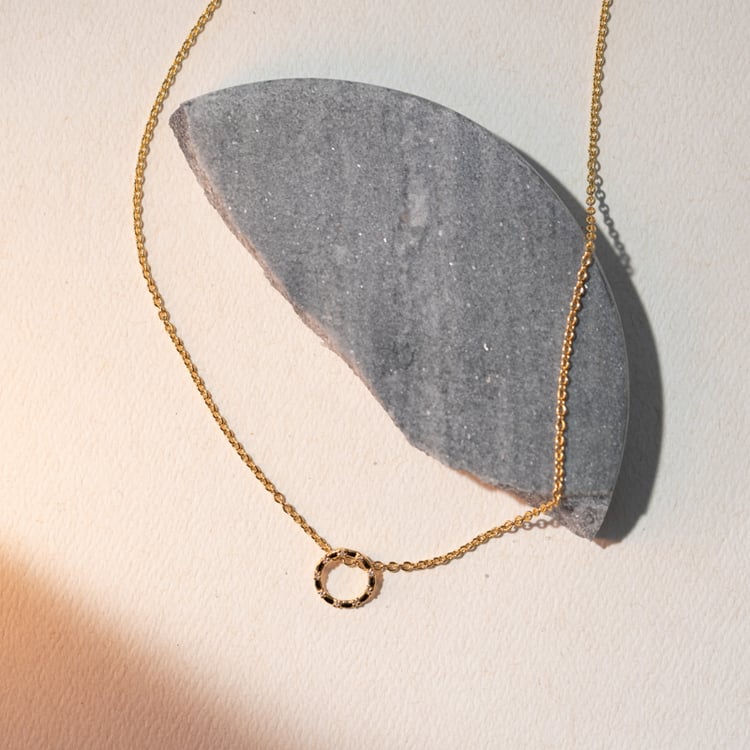 Stříbrný karma přívěsek s diamanty Heidi 101468