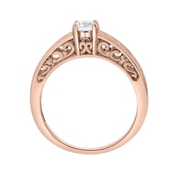 Vintage zásnubní prsten s lab-grown diamantem Lerien