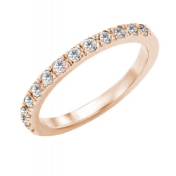 Eternity prsten s 2mm diamanty Lowum