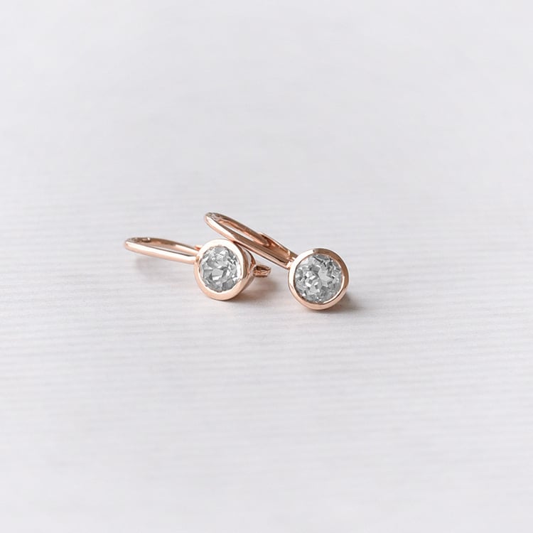 Visací náušnice ze zlata 72926