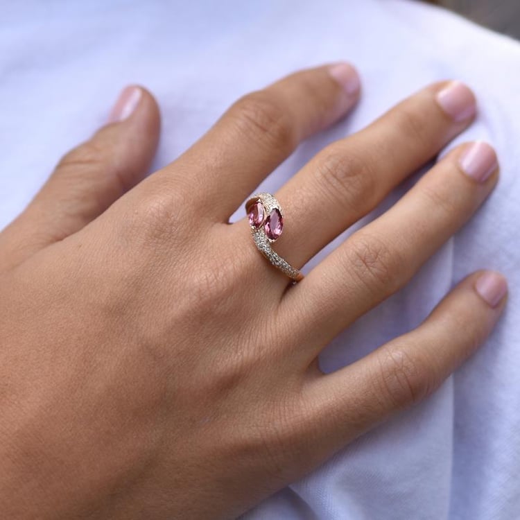 Prsten s turmalíny 17793