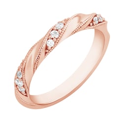 Proplétaný prsten s lab-grown diamanty Blake