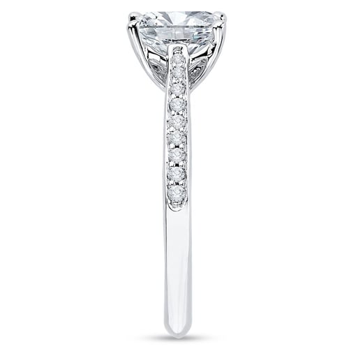 Zásnubní prsten s emerald diamantem Rafa