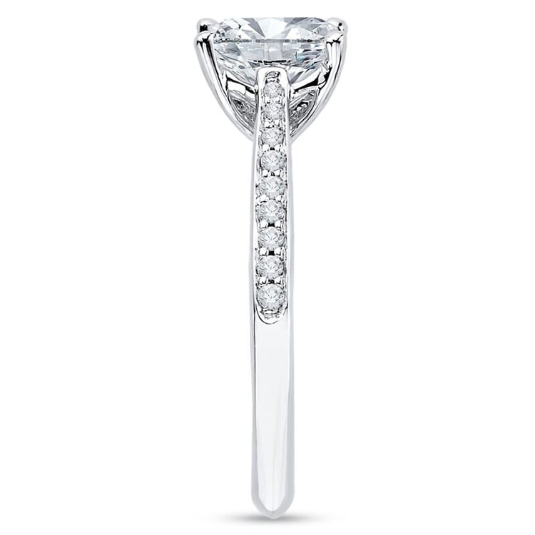 Zlatý diamantový zásnubní prsten 46250