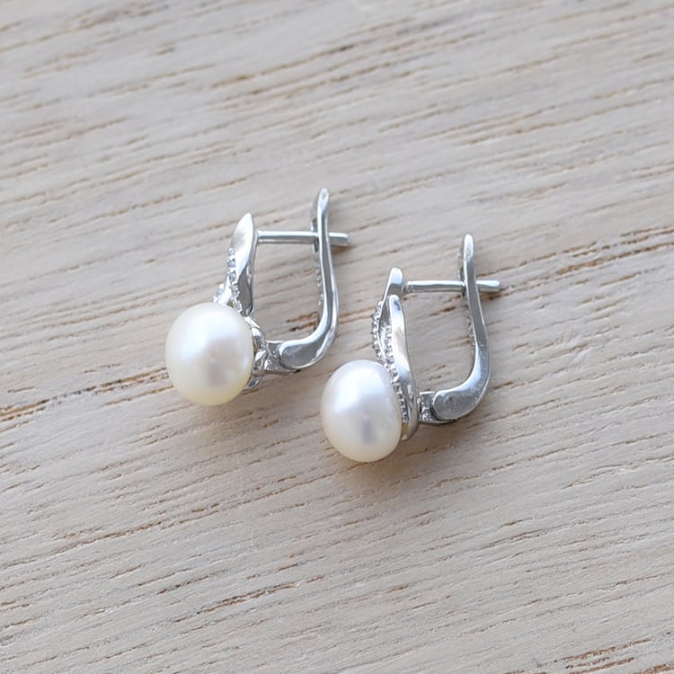 Náušnice s perlami 61315