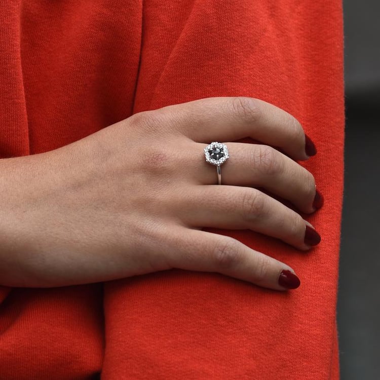 Diamantový prsten ze zlata 49684