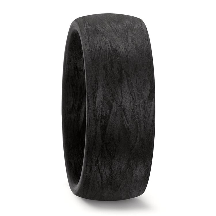 Ploché karbonové snubní prsteny s diamantem Lola 166493