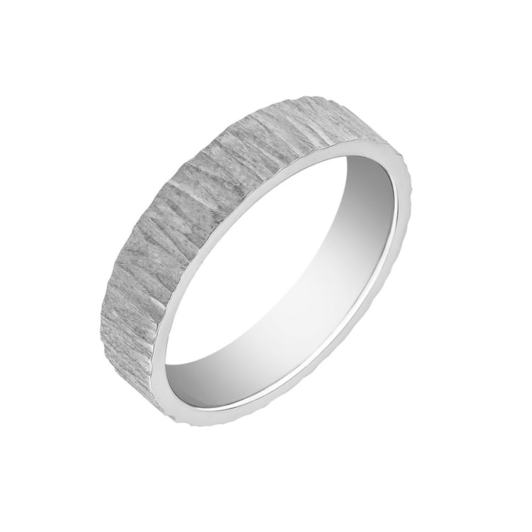 Zlaté snubní prsteny s tepaným povrchem 32792