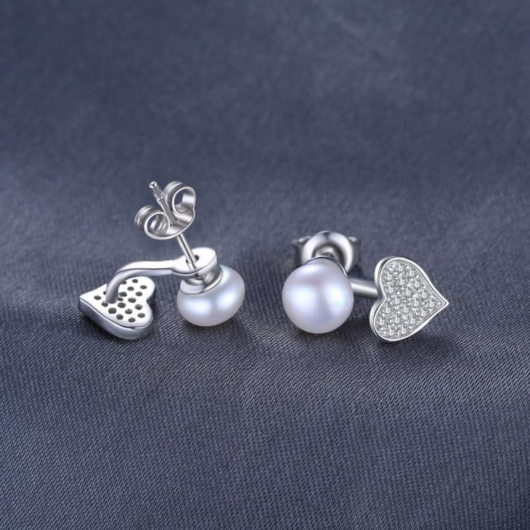 Náušnice ze stříbra 26242