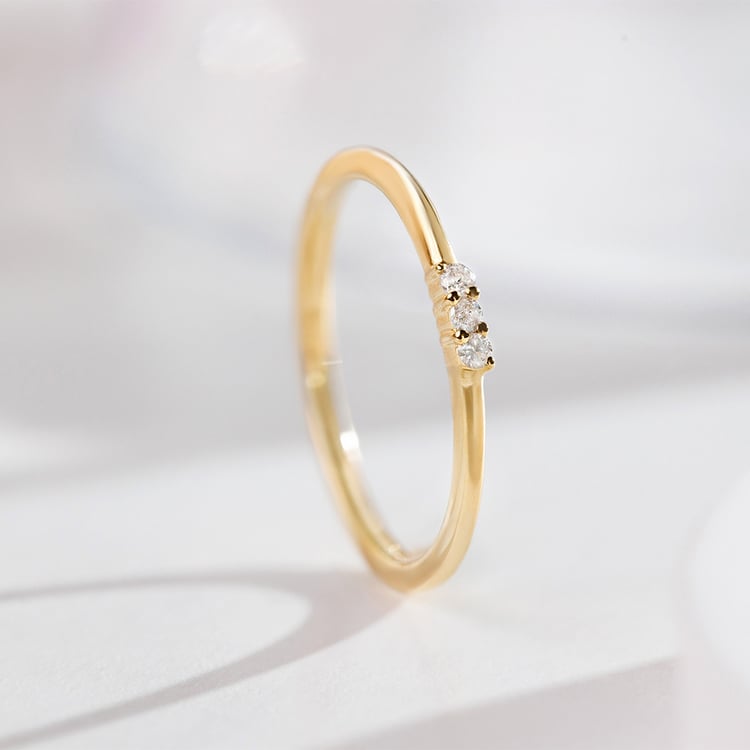 Stříbrný diamantový prsten Nicklas 157799