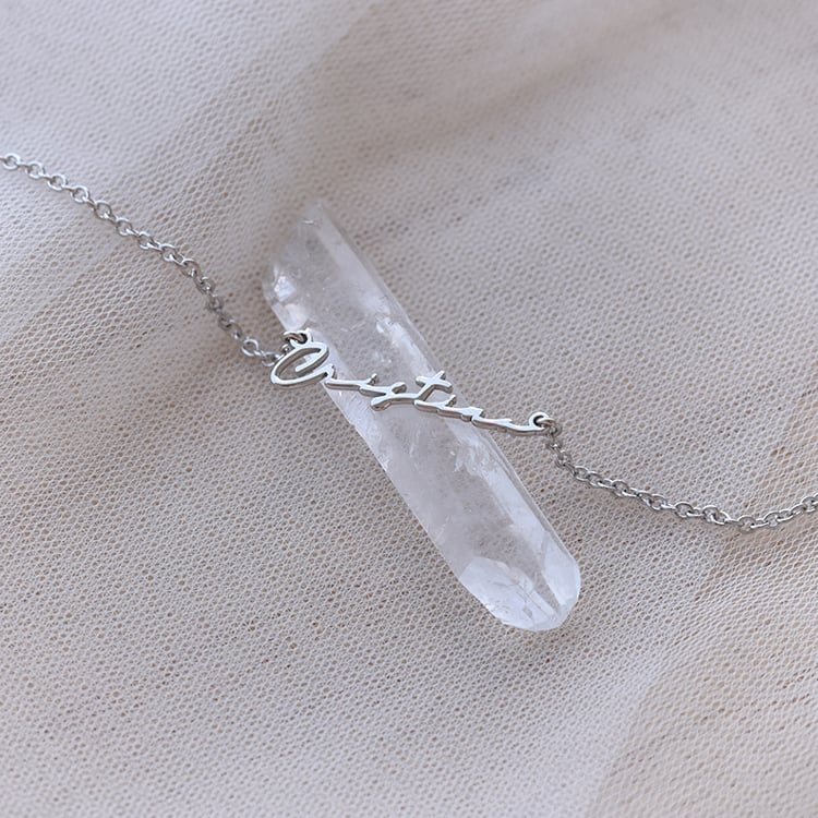 Jméno na stříbrném řetízku 67481