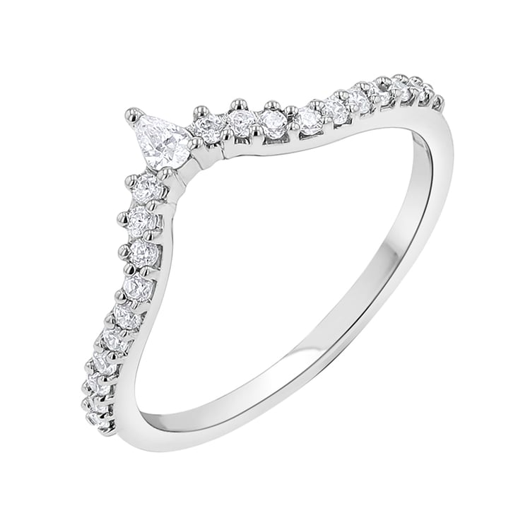 Vykrojený eternity prsten s lab-grown diamanty Phineas 141951