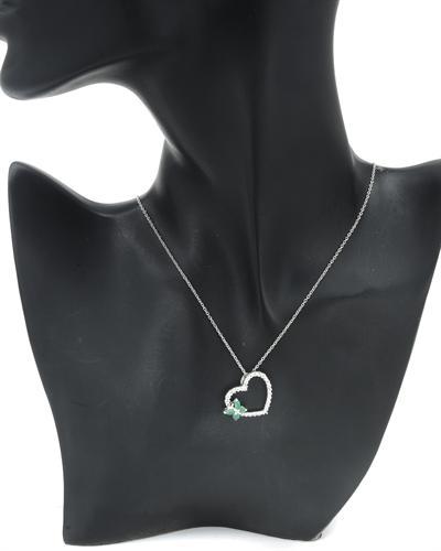 Stříbrný přívěsek srdce 836