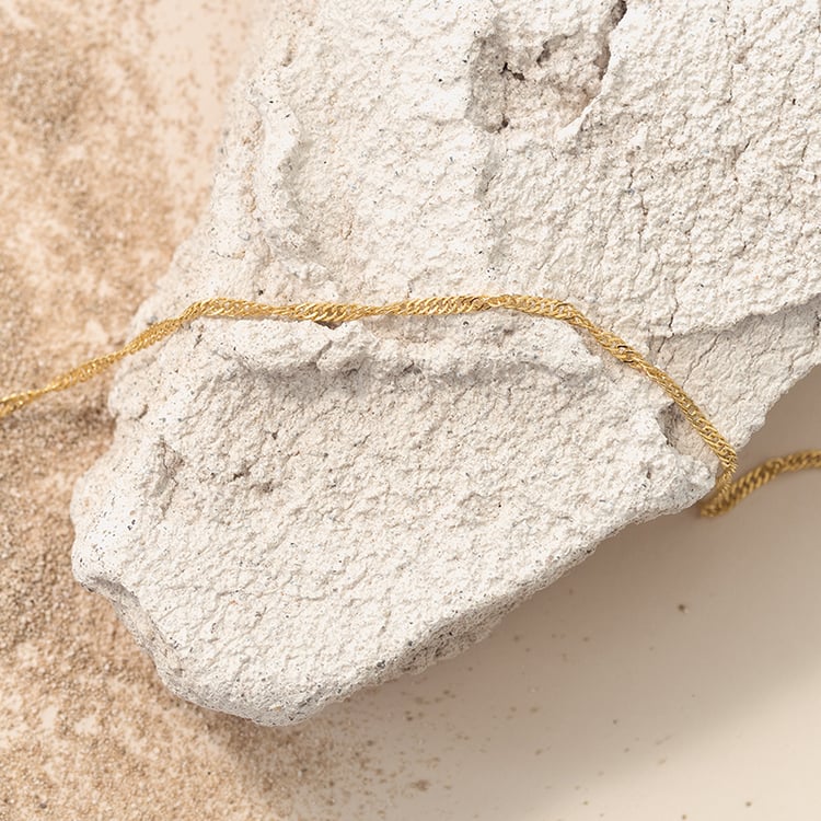 Singapur řetízek 42 cm ze stříbra 124448