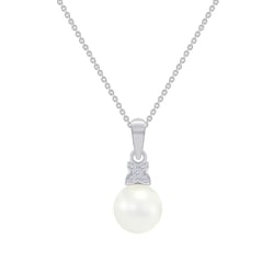 Perlový přívěsek s diamanty Camillei