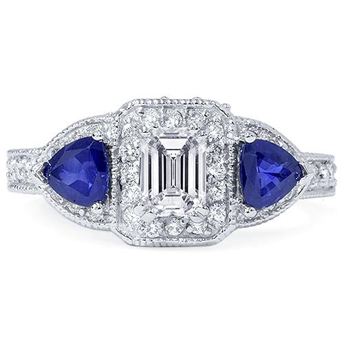 Zlatý prsten s diamanty Caree 7108