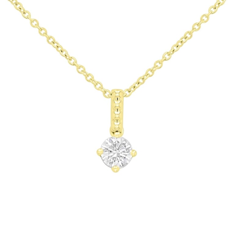 Romantický přívěsek s lab-grown diamantem Nancy 171335