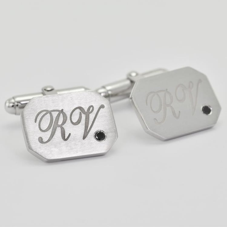 Knoflíčky s diamantem 27113