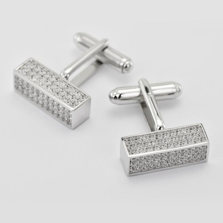 Zirkonové manžetové knoflíčky 23471