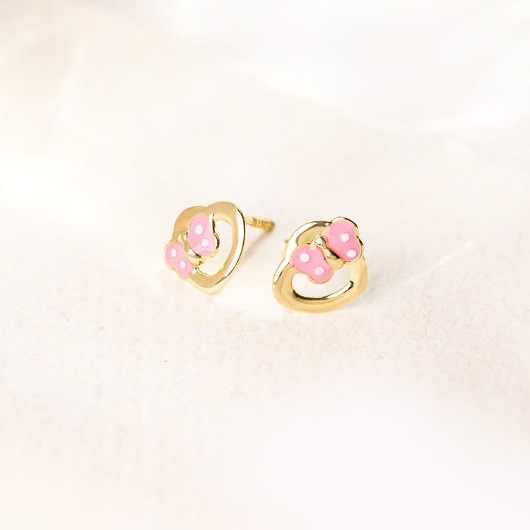 Dětské náušnice ze zlata s motýlkem Lady 164353