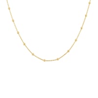 Řetízek s kuličkami 45 cm ze stříbra