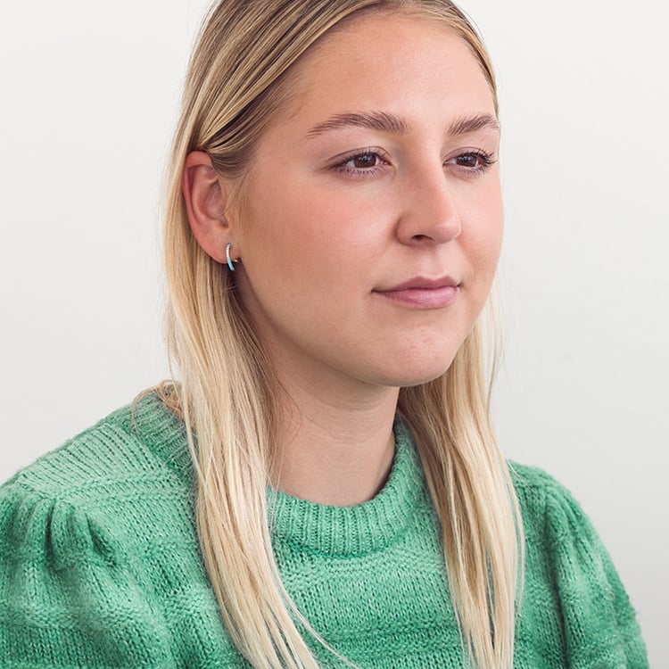 Modré keramické náušnice s diamanty Edela 128501