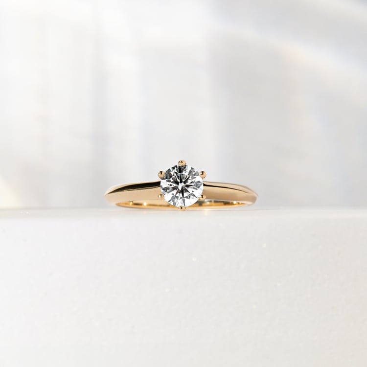 Zásnubní prsten s diamantem Vanani 141287