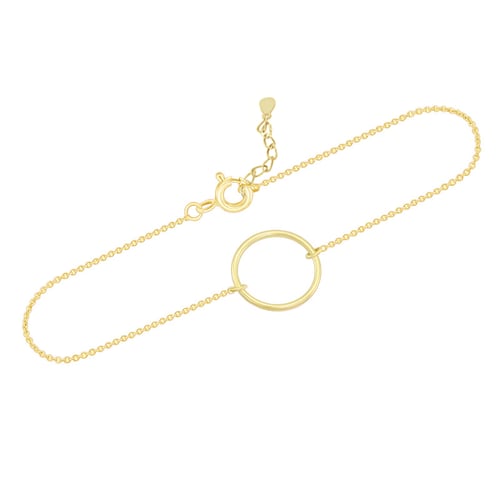 Stříbrný minimalistický náramek Karma