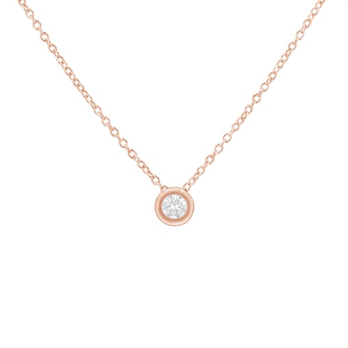 Diamantový náhrdelník v minimalistickém stylu Adriana