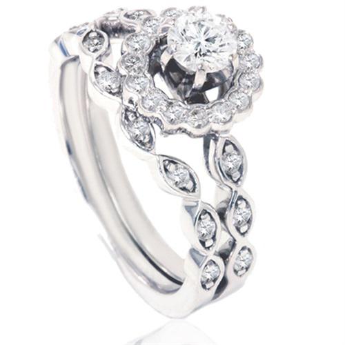 Wedding set ve tvaru květiny 4395