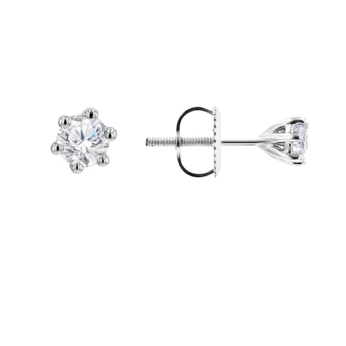 Minimalistické náušnice s diamanty Jayne
