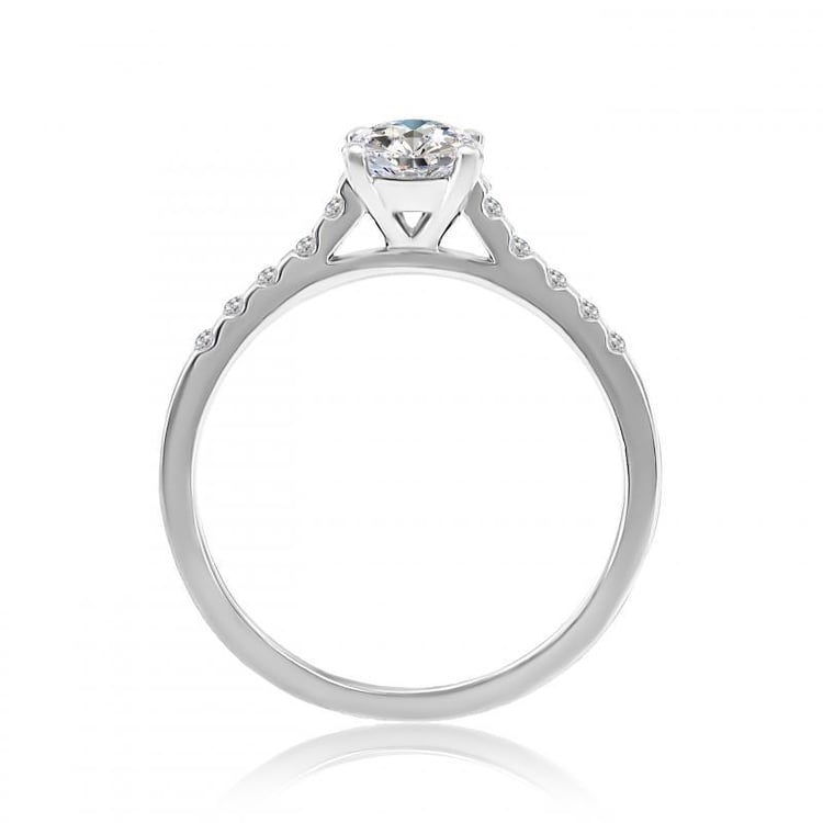 Prsten z platiny Vea 17858