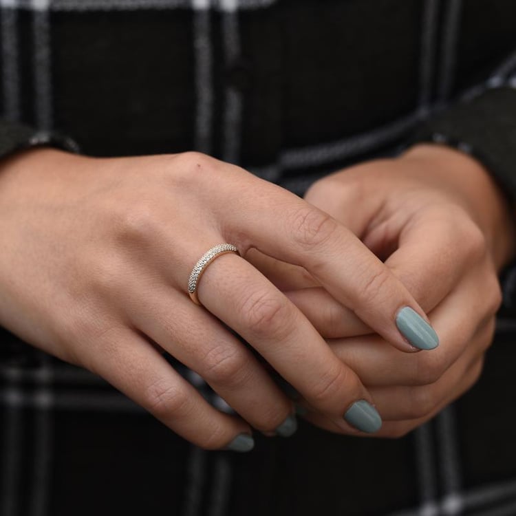 Eternity prsten s lab-grown diamanty Louisa 101498