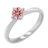 Zásnubní prsten s certifikovaným fancy pink lab-grown diamantem Mahiya