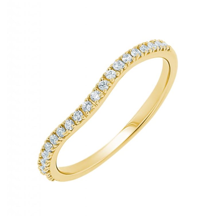 Atypický prsten s lab-grown diamanty 155431