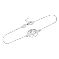 Stříbrný náramek se stromem života Tyriq