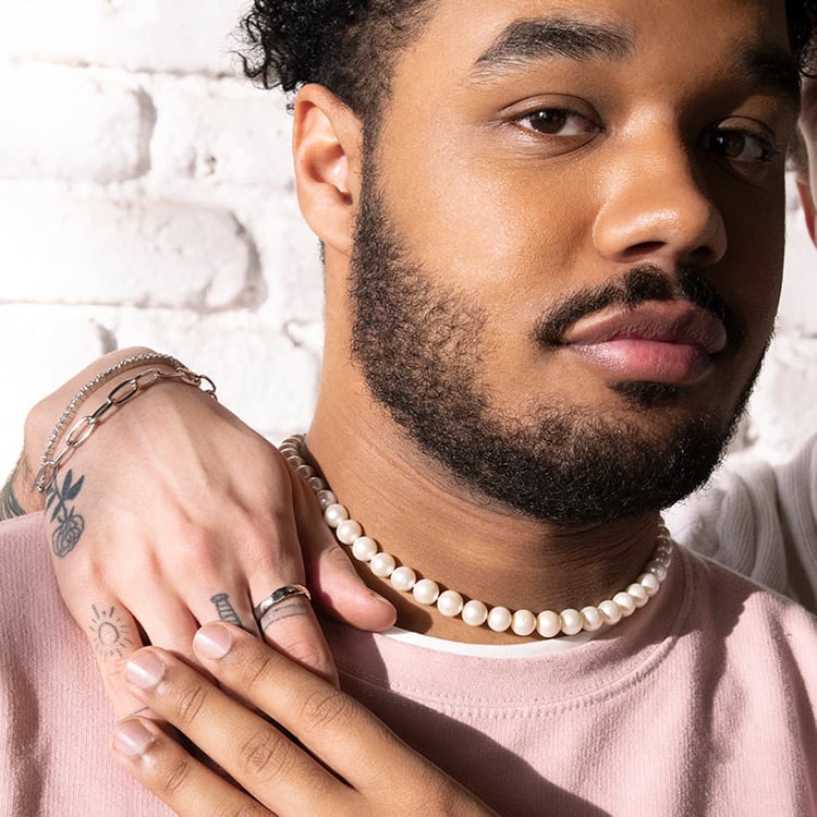 Zlatý perlový náhrdelník Philippa 115913