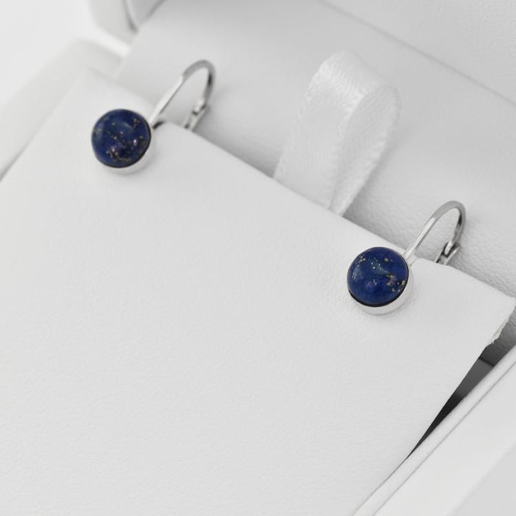 Náušnice ze stříbra 36019