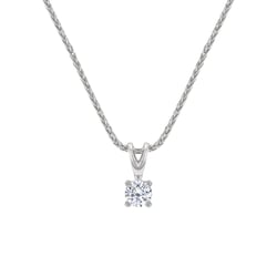 Platinový přívěsek s diamantem Jadell